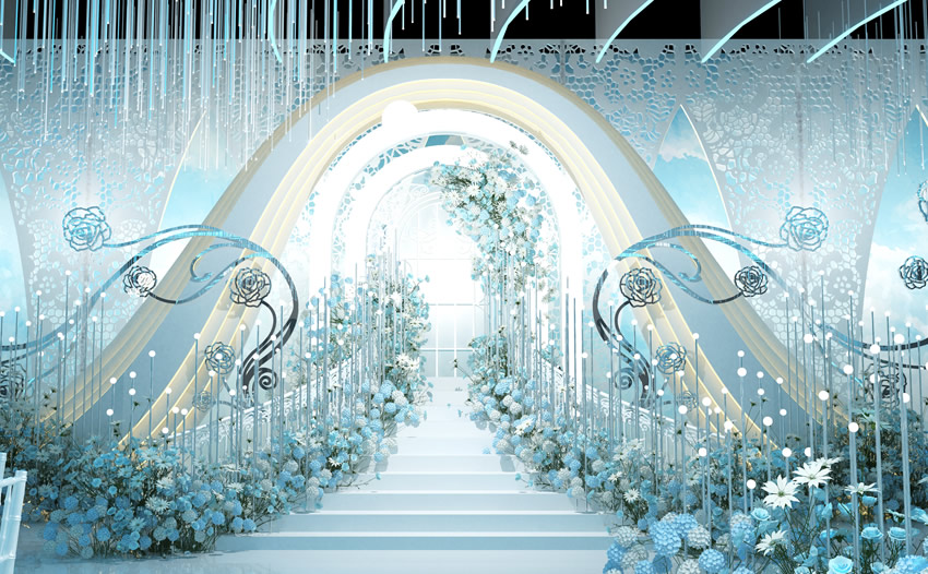 沾益釡香烙馍村水晶厅效果展示